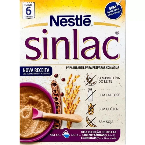 Nestlé Sinlac Papa sem Glúten 250G